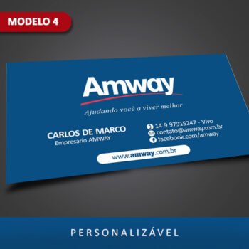 Cartões AMWAY 004